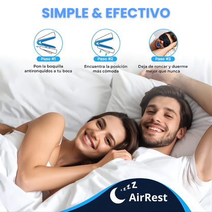 AirRest™ 2025 | Bucal anti-ronquidos y anti-apnea | En Oferta (Hasta el Domingo)